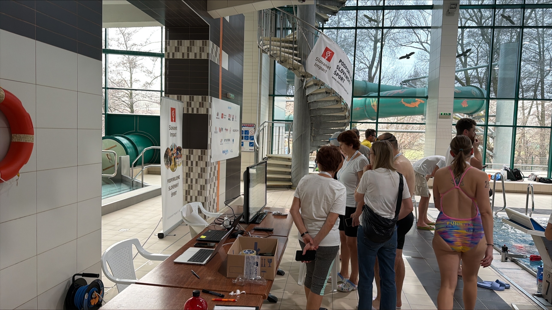 Slovanet Impact podporuje diaľkové plávanie ImpulSwim4VladSwim