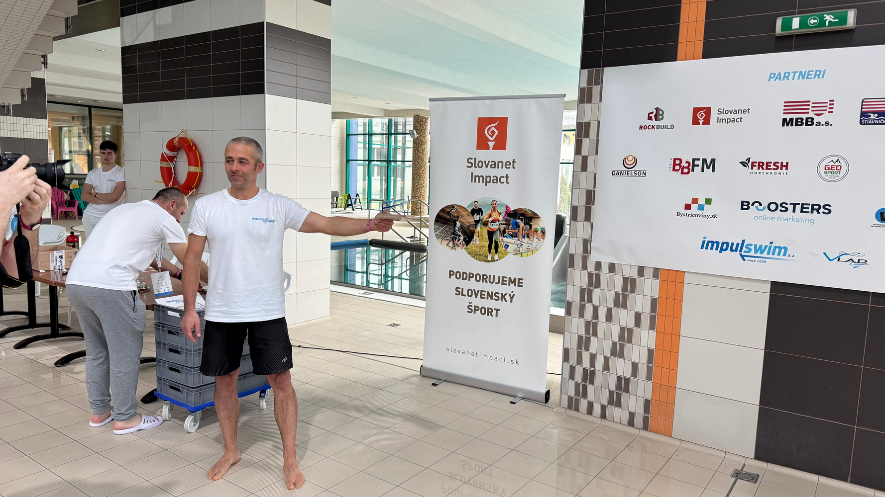 Slovanet Impact podporuje diaľkové plávanie ImpulSwim4VladSwim