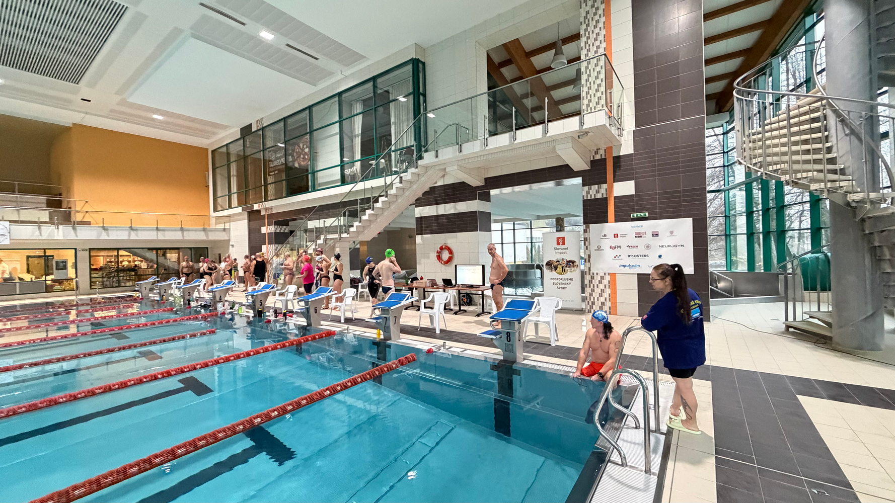 Slovanet Impact podporuje diaľkové plávanie ImpulSwim4VladSwim