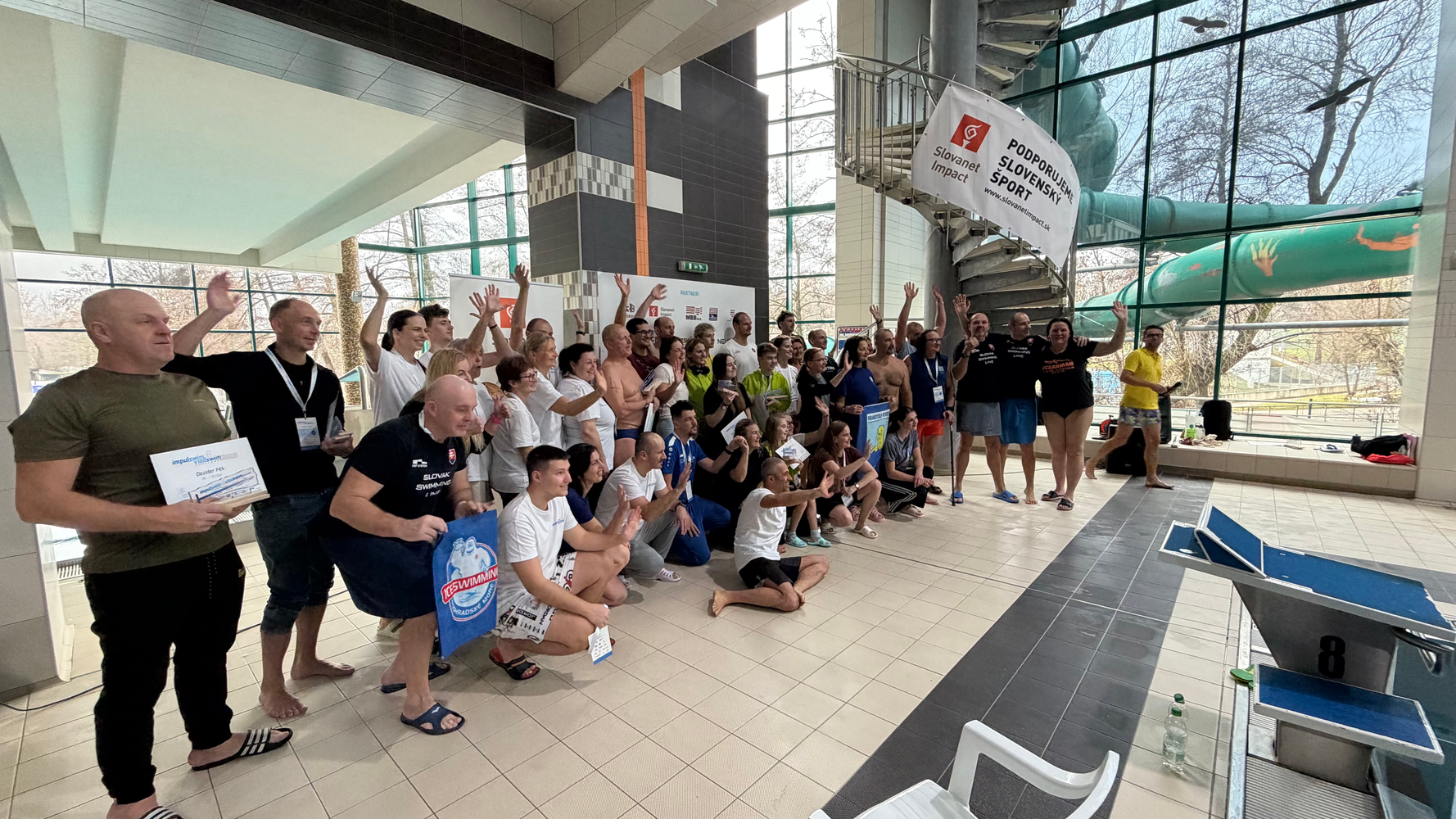 Slovanet Impact podporuje diaľkové plávanie ImpulSwim4VladSwim