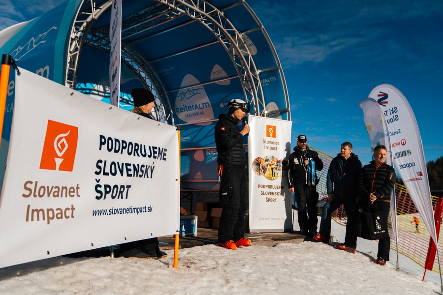 Slovanet Impact podporil mladých lyžiarov