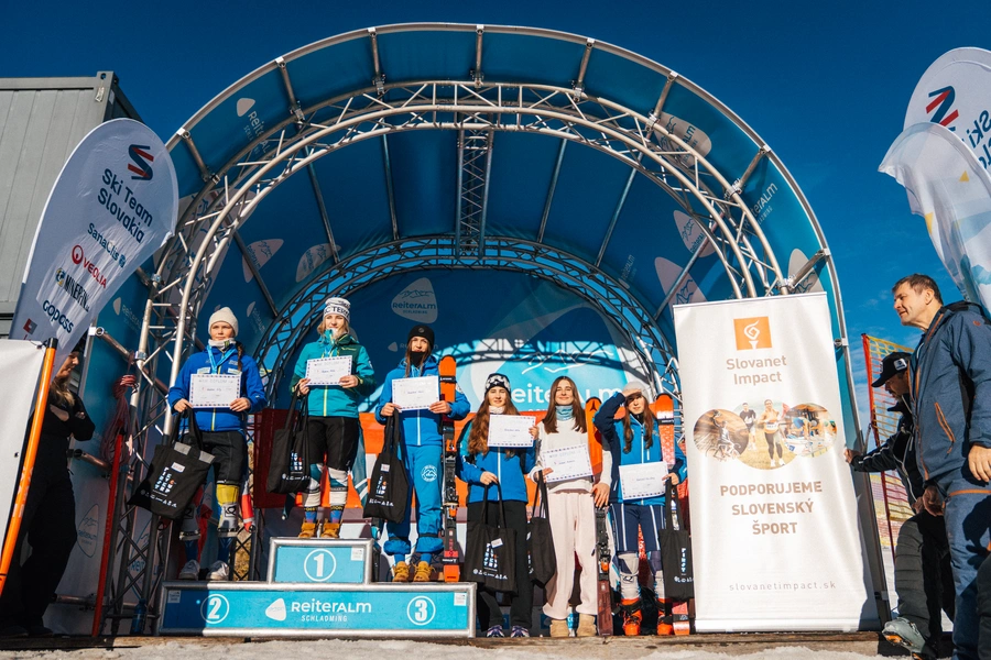 Slovanet Impact podporil mladých lyžiarov
