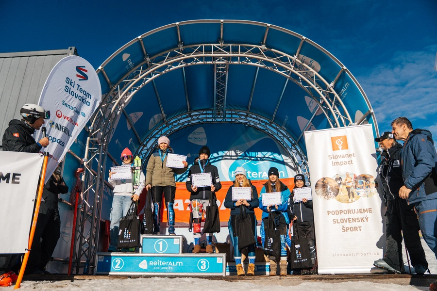 Slovanet Impact podporil mladých lyžiarov