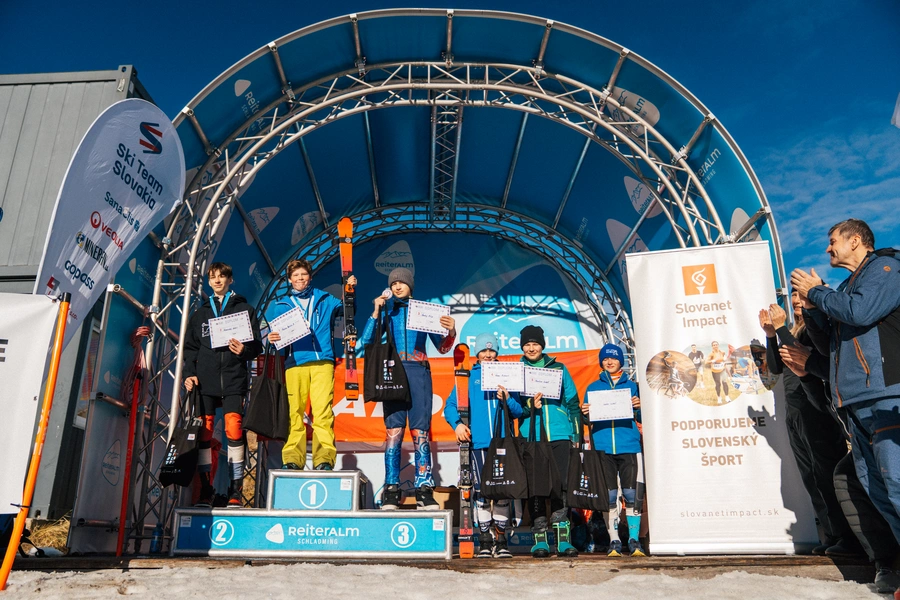 Slovanet Impact podporil mladých lyžiarov