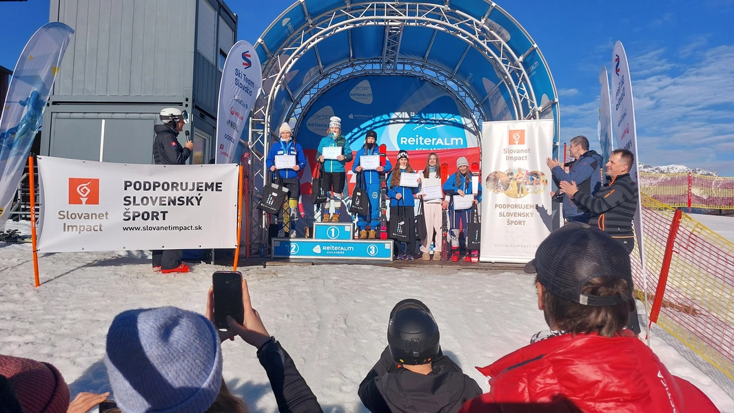 Slovanet Impact podporil mladých lyžiarov