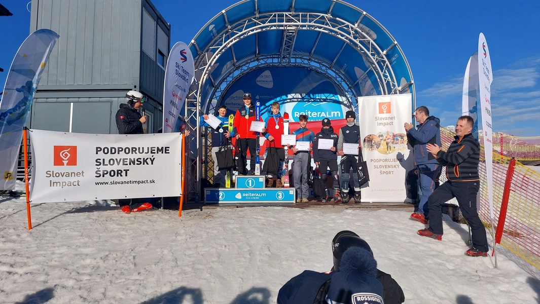 Slovanet Impact podporil mladých lyžiarov