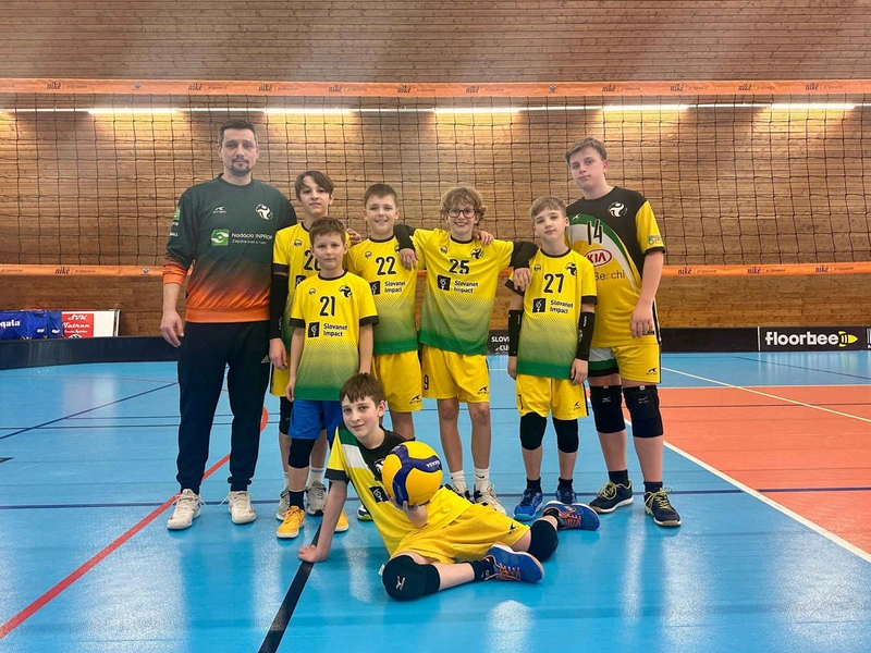 Žilinský volejbal rastie s energiou mladých a podporou Slovanet Impact