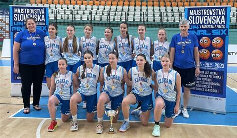 Slovanet Impact podporuje mladé basketbalistky BK Klokani