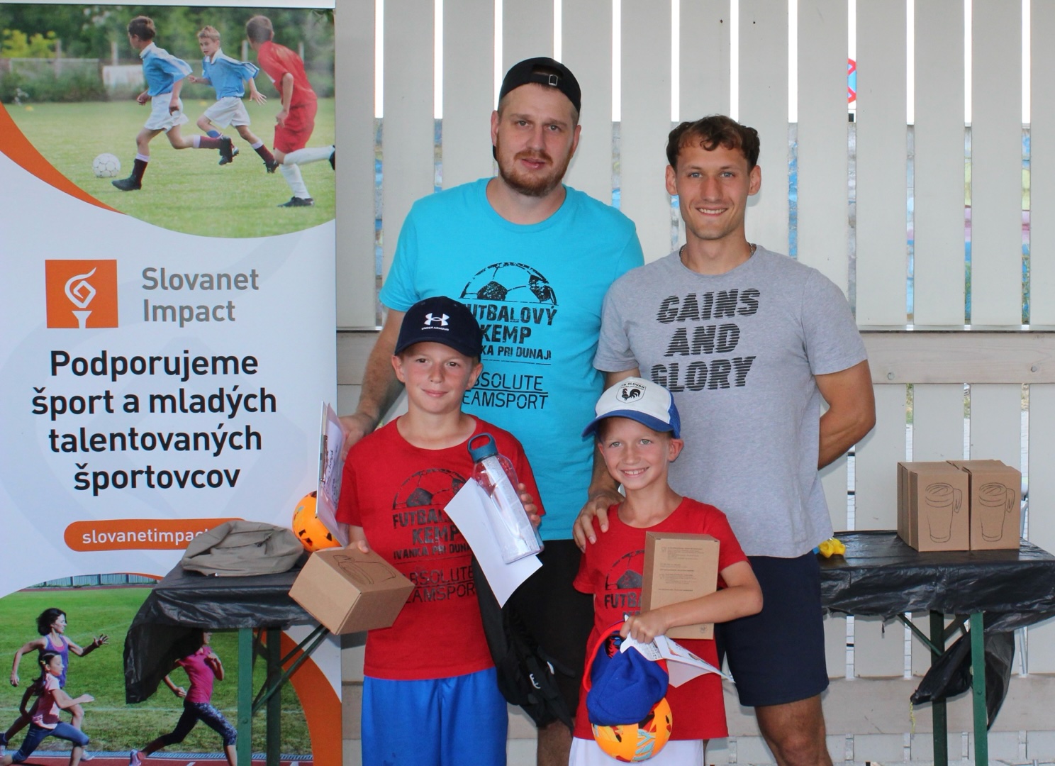 Denný futbalový tábor FK Slovan Ivanka priniesol deťom týždeň plný športu a zážitkov